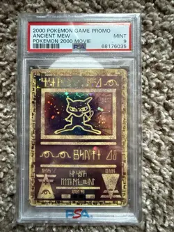 2000 Pokemon Game Promo Ancient Mew Pokemon 2000 Movie PSA Graded 9 - Image 1