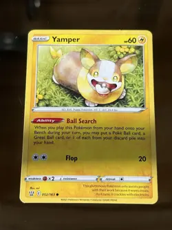 Yamper 052/163 Common Sword & Shield: Battle Styles Pokemon TCG - Image 1