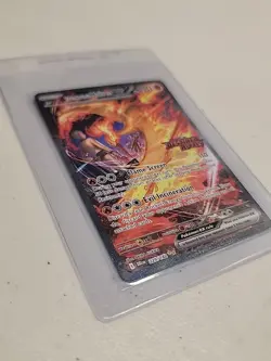 Pokemon Team Rocket's Moltres ex 229/182 Destined Rivals Rare English Stamped - Image 4