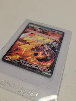 Pokemon Team Rocket's Moltres ex 229/182 Destined Rivals Rare English Stamped - Image 5
