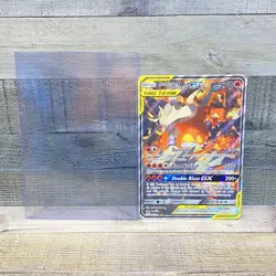RESHIRAM & CHARIZARD GX TAG TEAM JUMBO BLACK STAR PROMO SM201 POKEMON - Image 5