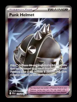 PUNK HELMET 121/094 ULTRA RARE PHANTASMAL FLAMES POKEMON NM/M - Image 1