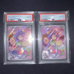 Exeggcute 192 Pokemon Surging Sparks Illustration Rare Sequential Pair PSA 10 - Image 1