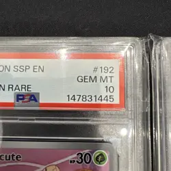 Exeggcute 192 Pokemon Surging Sparks Illustration Rare Sequential Pair PSA 10 - Image 2