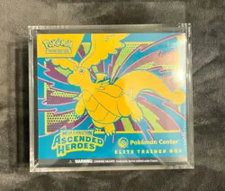 Ascended Heroes Pokemon Center Exclusive ETB Sealed w/ Acrylic Case MINT - NEW - Image 1