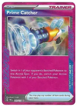 PRIME CATCHER 119/131 PRISMATIC EVOLUTIONS POKEMON (ACE SPEC, NM) - Image 1