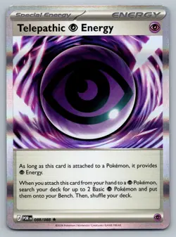 2026 Pokemon Perfect Order Telepathic Energy 088/088 Holo (FREE S&H) - Image 1