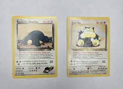 Pokemon TCG Snorlax Jungle 27/64 & Rocket's Snorlax Team Rocket 33/132 Lot of 2 - Image 1