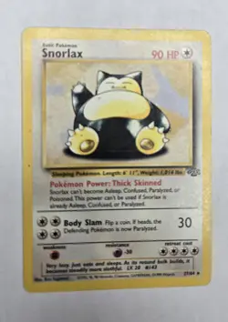 Pokemon TCG Snorlax Jungle 27/64 & Rocket's Snorlax Team Rocket 33/132 Lot of 2 - Image 2