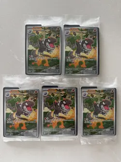 Pokemon Tyrunt 070 Black Star Promo - Perfect Order ETB Promo Sealed - x 5 - Image 1