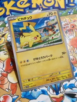 Pikachu 120/SV-P Non Holo Promo Gym Pokemon TCG Japanese - Image 2