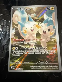 Pachirisu 208/198 SV01: Scarlet & Violet Base Set Holo Nm TCG Pokemon - Image 1