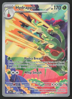 Hydrapple - 188/182 - Illustration Rare - Destined Rivals - Pokemon Card - NM/M - Image 1