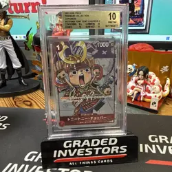 2022 One Piece Premium Collection 25th Edition Tony Tony Chopper BGS 10 PRISTINE - Image 1