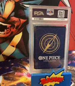 🔥2024 ONE PIECE OP06 EN #097 Wings Of The Captain-NEGATIVE HOLLOW 🔥Psa 10 Gem - Image 2