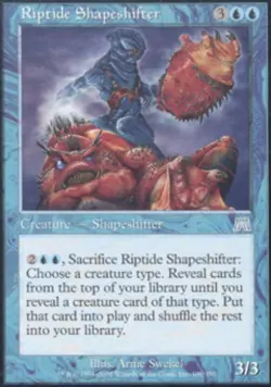 Riptide Shapeshifter - Medium Play MTG Onslaught - Image 1