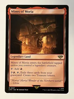 Mines of Moria The Lord of the Rings Non-Foil Regular MTG - Image 1