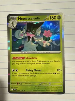 Meowscarada - Holo - 018/159 - Journey Together - English - NM/M - Pokemon - Image 1