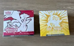 Pokemon Center Elite Trainer Box - White Flare + Brilliant Stars - Lot Of 2 ETB - Image 1