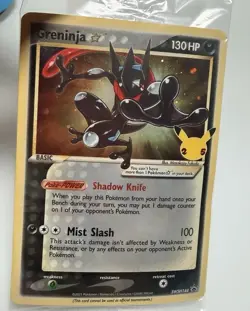 Pokemon - Greninja SWSH144 - Black Star Promo Holo 2021 - Sealed - Image 1