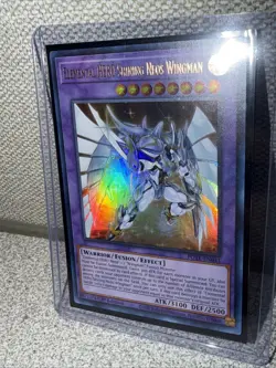 Yugioh Elemental HERO Shining Neos Wingman POTE-EN041 Ultra Rare 1st Ed NM - Image 2