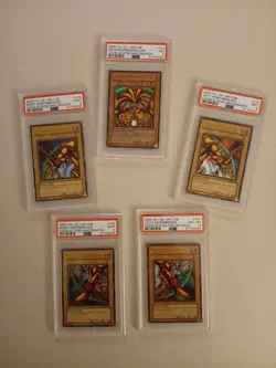 2002 YU-GI-OH! Legend Of Blue-Eyes - Exodia The Forbidden One COMPLETE SET - Image 1