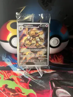 Alakazam 009 Pokemon Center Stamped Black Star Promo Mega Evolution - SEALED - Image 2