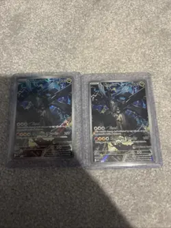 Ascended Heroes N's Zekrom 031 Black Star Promo Pokemon Center Stamp x2 - Image 1