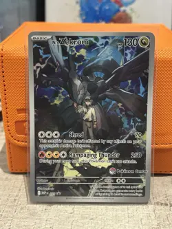 N's Zekrom 031, black star promo, Pokemon Center stamp, Ascended Heroes Card - Image 3