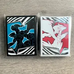 Pokemon TCG: x2 Sets of Card Sleeves [Black Bolt & White Flare] - Sealed - UK - Image 1