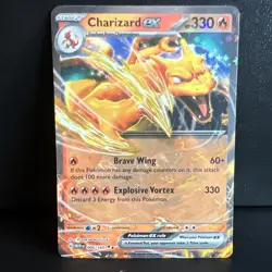 Charizard EX 006/165 - Pokemon Card - English 151 Set - NM - Image 1