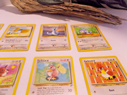 Pokemon Card Lot of 15 Cards- Aipom, Farfetch'd, Meowth, Persian - Lot #18 - Image 4