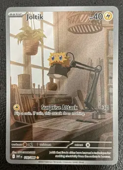 Joltik 116/086 Illustration Rare SV White Flare Pokemon Card NM - Image 1