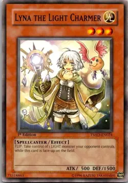 Lyna the Light Charmer Common TSHD-EN024 Near Mint Yu-gi-oh! Card NM - Image 1