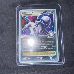 Pokemon TCG Absol G LV.X Supreme Victors Holo Rare Platinum Card 141/147 LP - Image 1