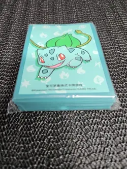 Bulbasaur Pokemon Simplified Chinese Exclusive Card Sleeve (64 Pieces) - Image 2