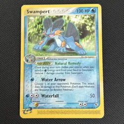 2003 Swampert EX Ruby & Sapphire Non-Holo #23/109 Pokemon Card *MP/HP* - Image 1