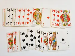 CARTE DA GIOCO FEINE SKAT PIATNIK 32 BLATT VINTAGE ORIGINAL PLAYING CARDS NEW - Image 3