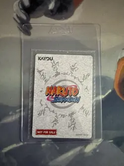 Naruto Uzumaki NRSA-PR-003 PSA Magazine Exclusive SEALED Promo Card - Image 2