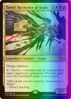 MTG Magic the Gathering Tariel, Reckoner of Souls (15/15) FTV Angels HP FOIL - Image 1