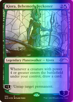 MTG Kiora, Behemoth Beckoner (532/3004) Secret Lair Drop Series LP FOIL - Image 1