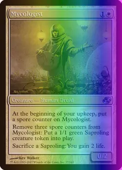 MTG Magic the Gathering Mycologist (27/168) Planar Chaos MP FOIL - Image 1
