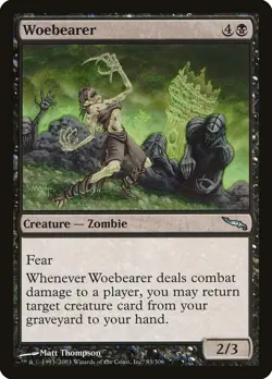 MTG Magic the Gathering Woebearer (83/306) Mirrodin MP - Image 1