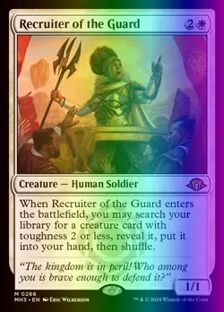MTG Recruiter of the Guard (266/719) Modern Horizons 3 NM FOIL - Image 1