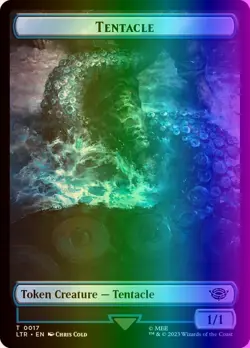 Token - Tentacle // Food (23) (Surge Foil) (17u/943) LTR LP FOIL- SURGE - Image 1