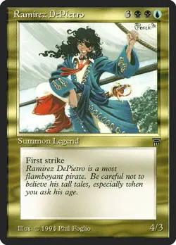 MTG Magic the Gathering Ramirez DePietro (251/310) Legends LP - Image 1