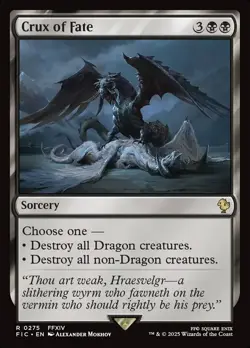 MTG Magic the Gathering Crux of Fate (275/801) Final Fantasy Commander NM - Image 1