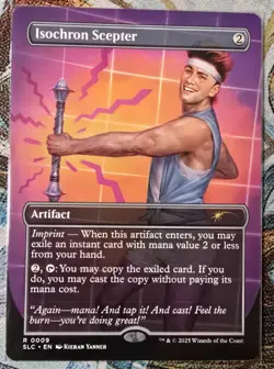 Isochron Scepter, Secret Lair, MTG, #9, Mint++ - Image 1