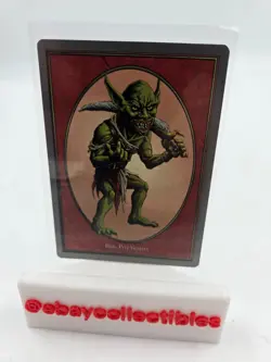 1x MTG - Goblin Token #92 (silver boarder) - Unglued LP - Image 1