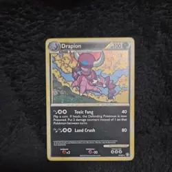 Drapion 4/102 Holo Rare HGSS Triumphant Set Pokemon Card 2010 NM - Image 1
